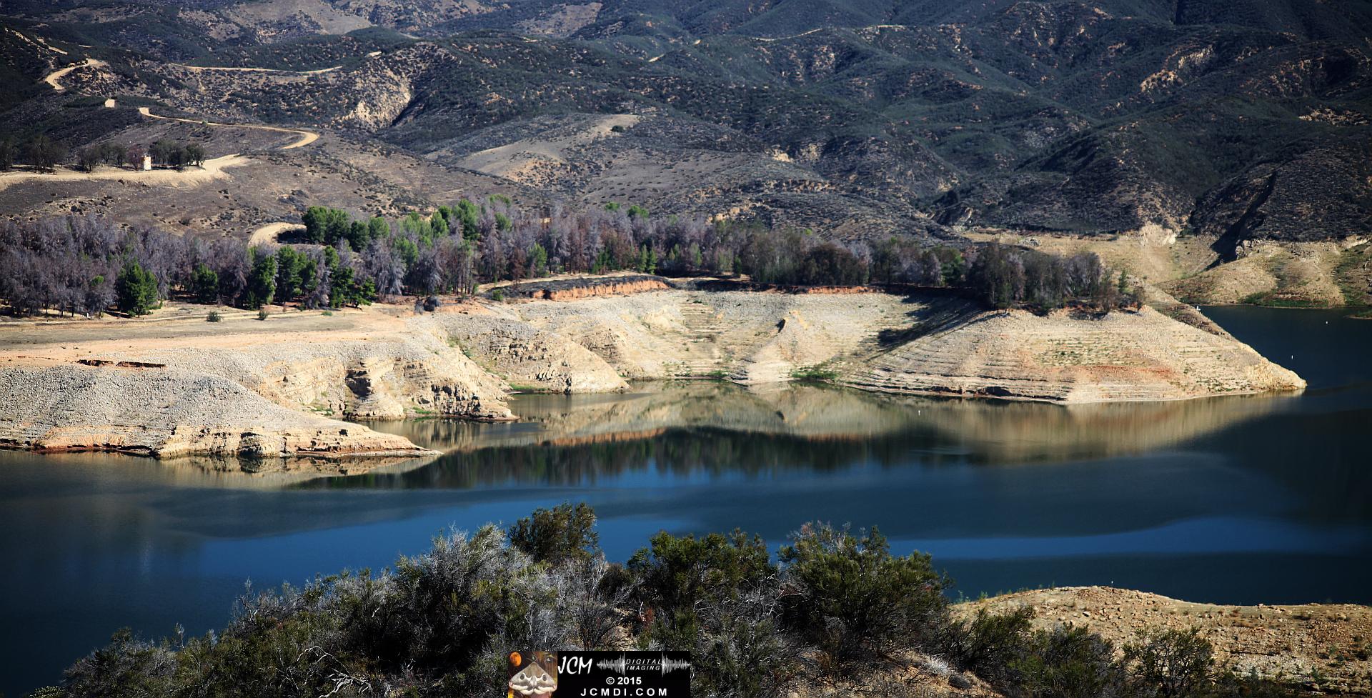 Castaic Lake severe drought � low water level update 8-17-2015